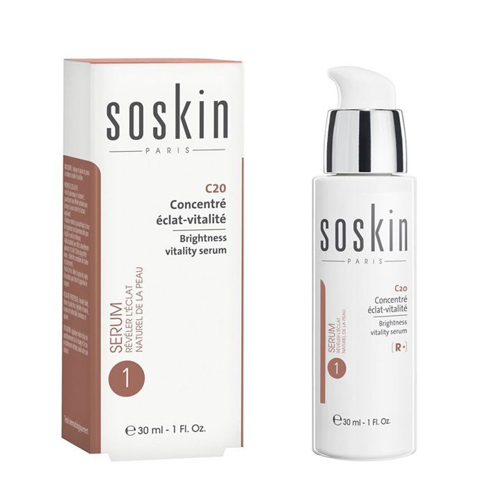 Soskin R+ C20 Brightness Vitality Serum - 30ml Soskin