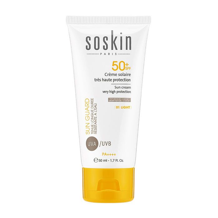 Soskin (SPF 50+) Sun Cream Protection 01 Light - 50 ml Soskin