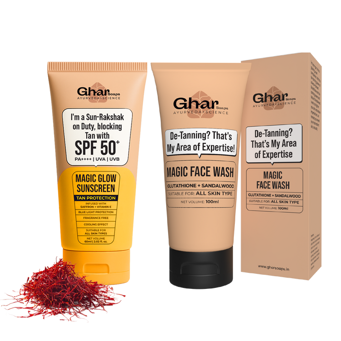 Sunscreen + Magic Face Wash Combo