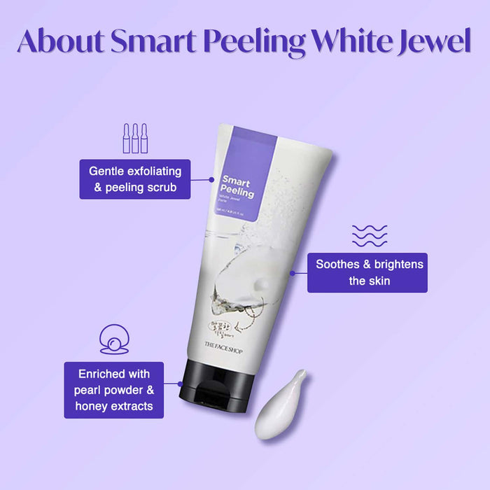 The Face Shop Smart Peeling White Jewel Perle 120ml