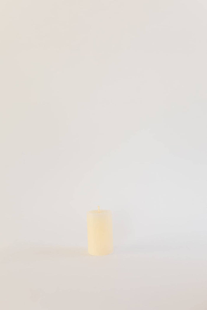 The Hand-Poured Pillar Candle