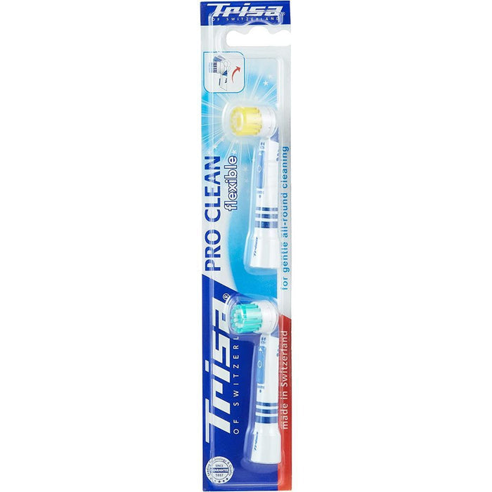 Trisa Pro Clean Adult Toothbrush, 2 Pieces - Makkah Pharmacy