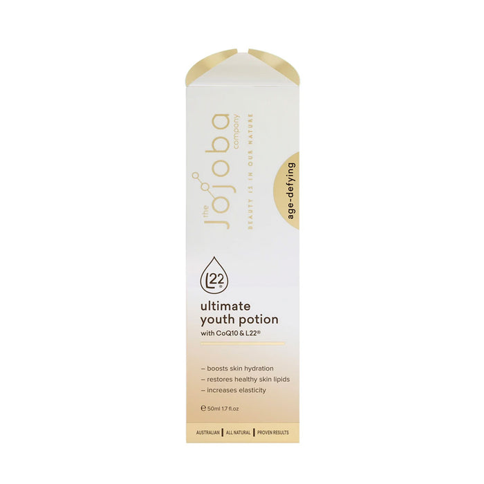 The Jojoba Company Ultimate Youth Potion + L22 Nudie Glow Australia