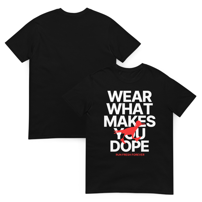 WEAR YO VIBES TEE - BLACK X WHITE