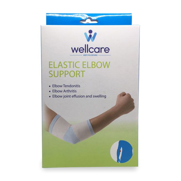 Well Care Elastic Brace Elbow - Medium Well Care