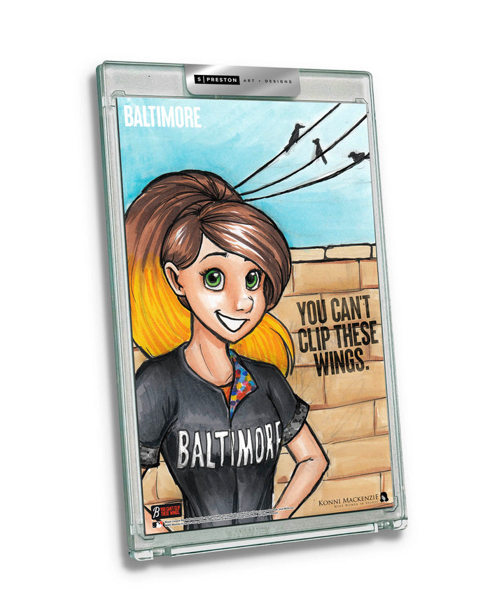 WinS® Baltimore Orioles City Connect - Konni Mackenzie Art Slab