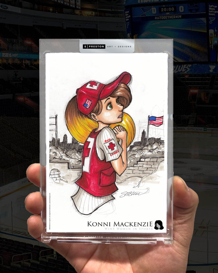 WinS® Konni Mackenzie Red Cross Limited Edition Art Slab