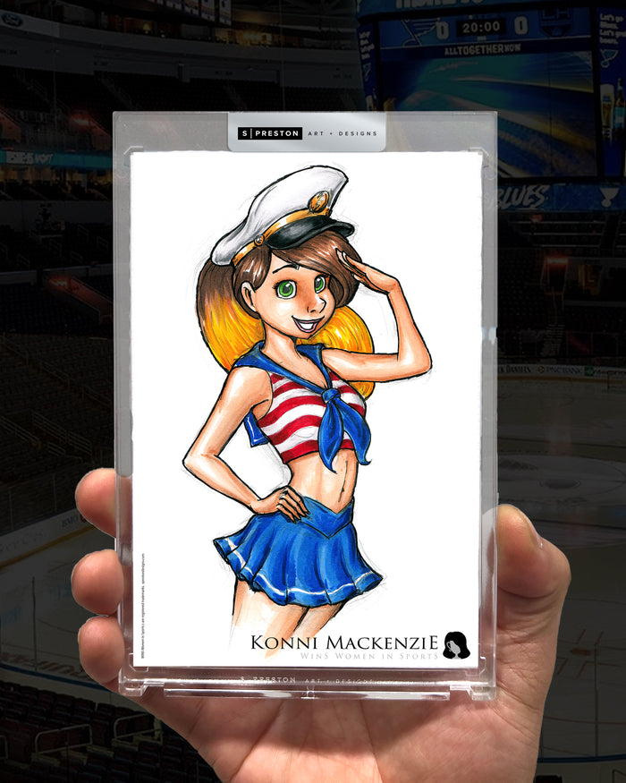 WinS® Konni Mackenzie Sailor Girl Limited Edition Art Slab