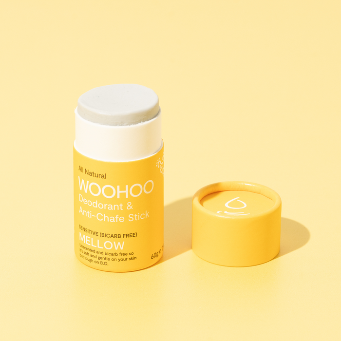 Woohoo Natural Deodorant & Anti-Chafe Stick (Mellow) 60g