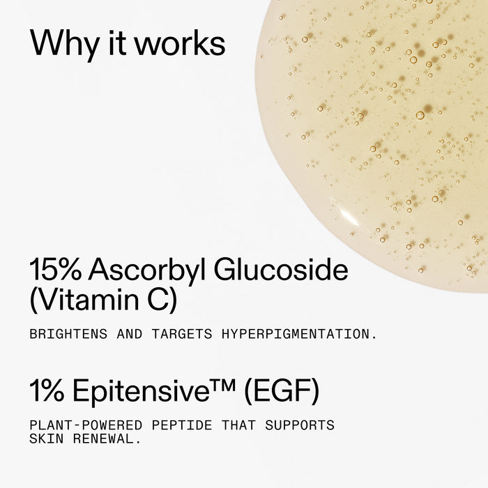 Ingredients in 15% Vitamin C + EGF Serum