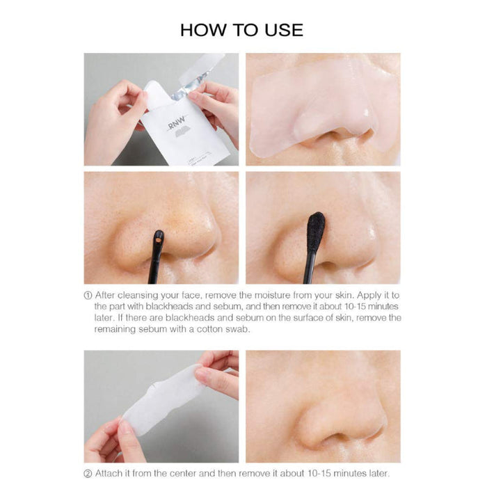 2-STEP Clear Nose Pack - Korean-Skincare