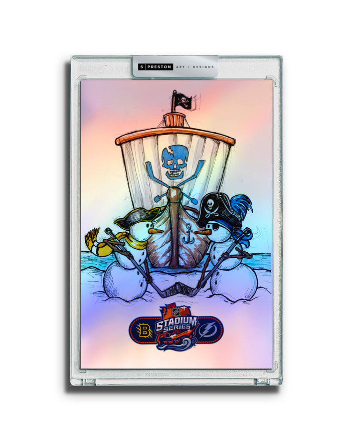 2026 NHL Stadium Series Sketch Limited Edition Art Prints