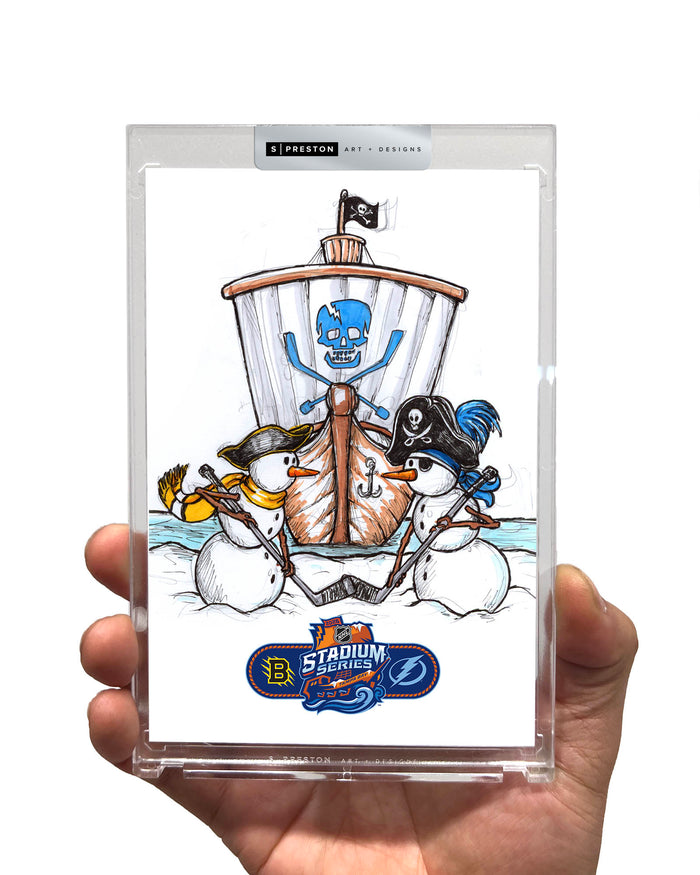 2026 NHL Stadium Series Sketch Limited Edition Art Slab