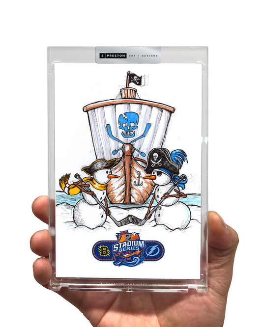 2026 NHL Stadium Series Sketch Limited Edition Art Slab