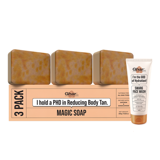 3 Pack Magic Soap + Swarg Face Wash