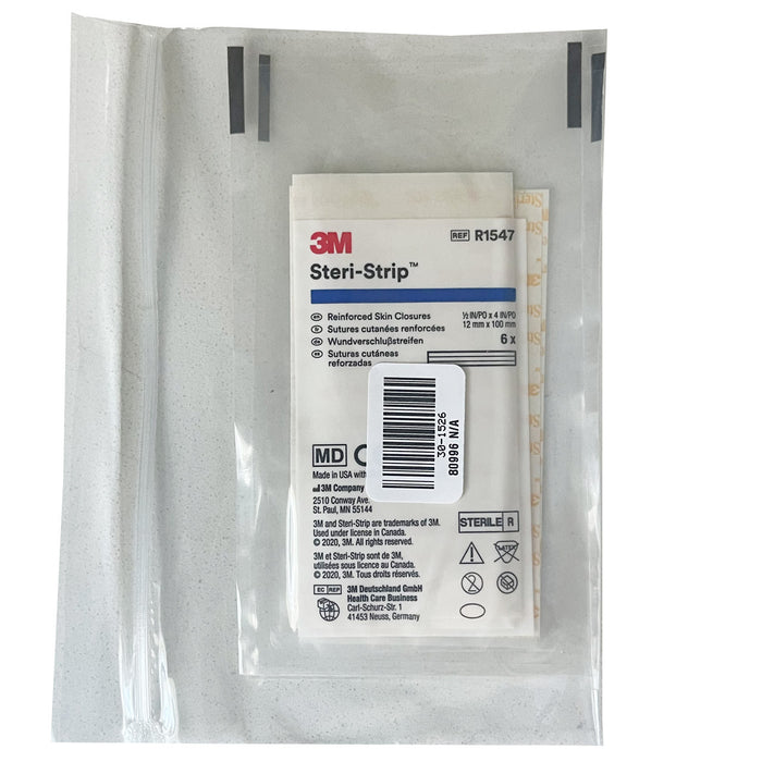 Steri-Strip™ Reinforced Skin Closures, in re-closable bag