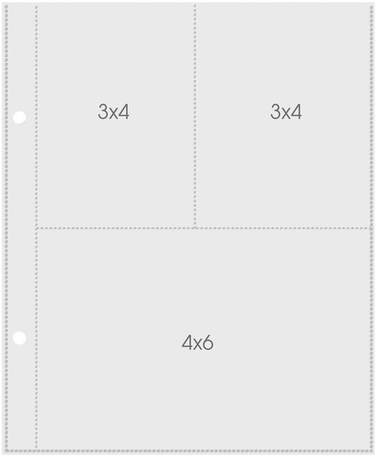 3x4/4x6 Pocket Page - Insert