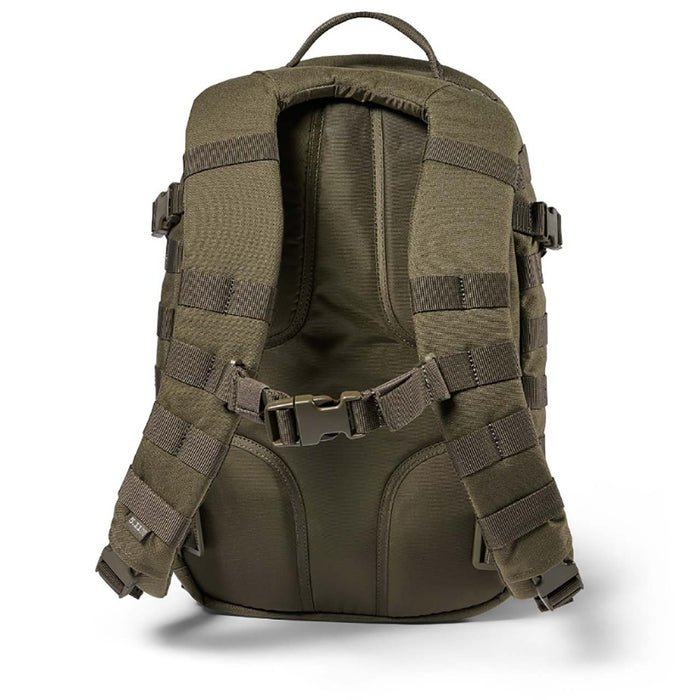 5.11 RUSH 12 Backpack, OD Green, back