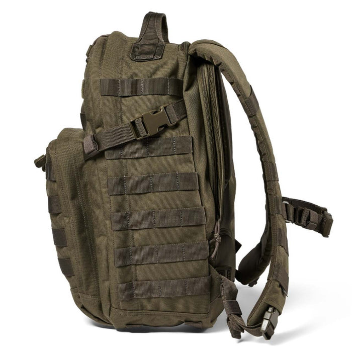 5.11 RUSH 12 Backpack, OD Green, side