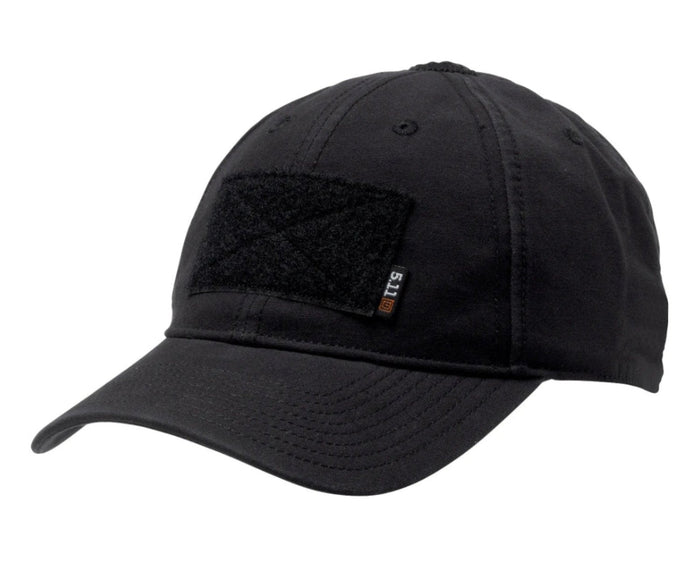 5.11 Tactical Flag Bearer Patch Canvas Cap Hats & Caps 5.11 Tactical Black OS