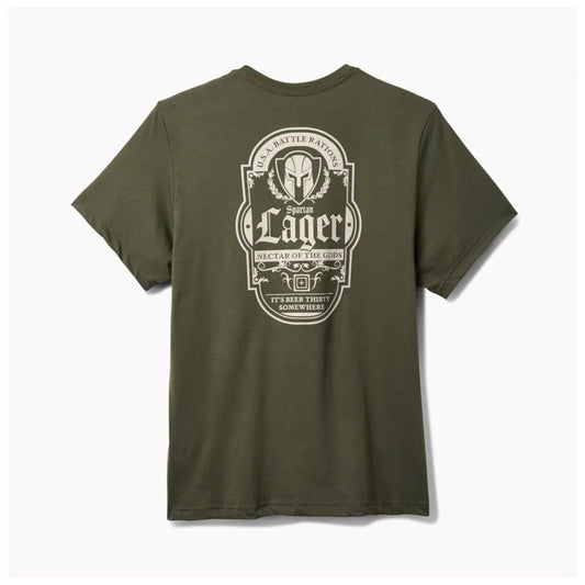 5.11 Tactical Men's Battle Rations Graphic Short Sleeve T-Shirt T-Shirts 5.11 Tactical Ranger Green 2XL Reg