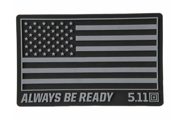 5.11 Tactical USA "Always Be Ready" Patch Hard Hats & Accessories 5.11 Tactical Black OS