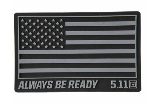 5.11 Tactical USA "Always Be Ready" Patch Hard Hats & Accessories 5.11 Tactical Black OS