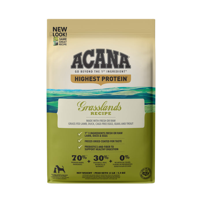 ACANA Regionals Grasslands Formula Grain Free Dry Dog Food