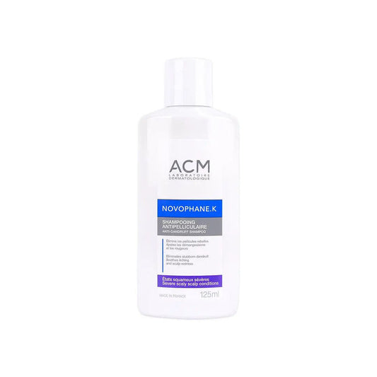 ACM Novophane K Anti-Dandruff Shampoo, 125ml - Makkah Pharmacy