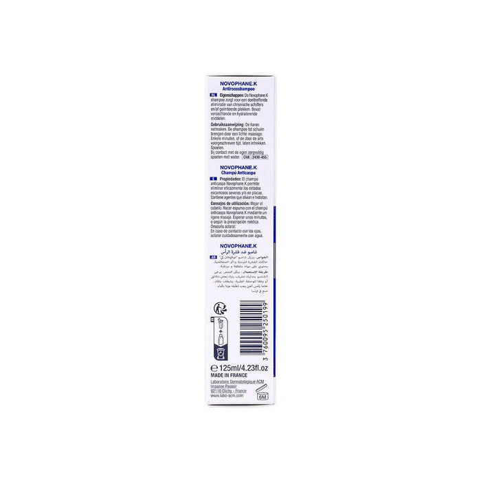 ACM Novophane K Anti-Dandruff Shampoo, 125ml - Makkah Pharmacy