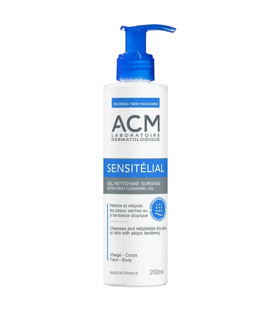 ACM Sensitelial Ultra Rich Cleansing Gel For Dry Skin 500ml ACM