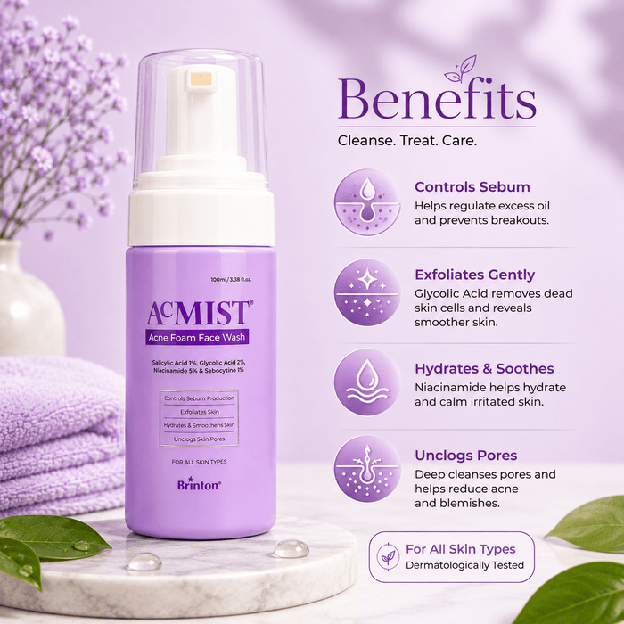 Acmist Acne Foam Face Wash - Cosmosentials
