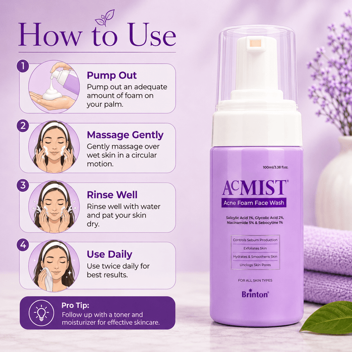 Acmist Acne Foam Face Wash - Cosmosentials