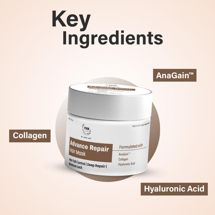 Advance Repair Hair Mask | Hair Fall Control & Deep Repair | Sulphate-Free