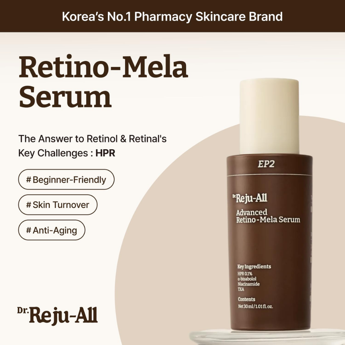 Dr. Reju-All Advanced Retino-Mela Serum Nudie Glow Australia