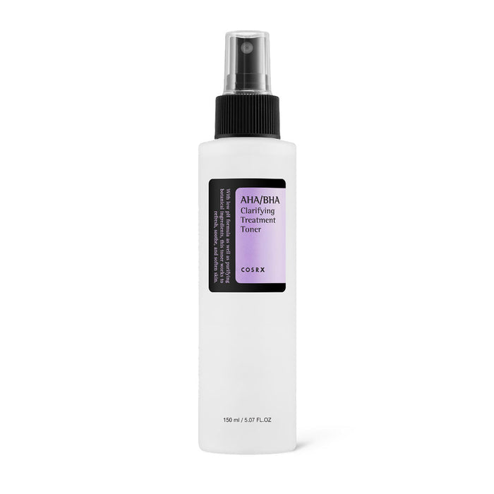 COSRX AHA/BHA Clarifying Treatment Toner Nudie Glow Korean Skin Care Australia