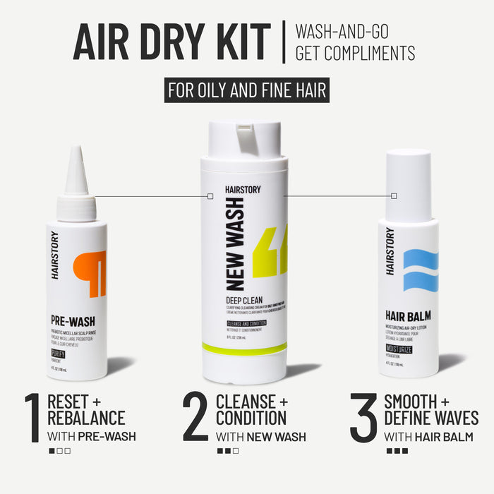 Air Dry Kit New Wash Deep Clean
