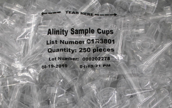 Alinity ci Series 1,000 Laboratory Sample Cups 01R3801 for Analyzers