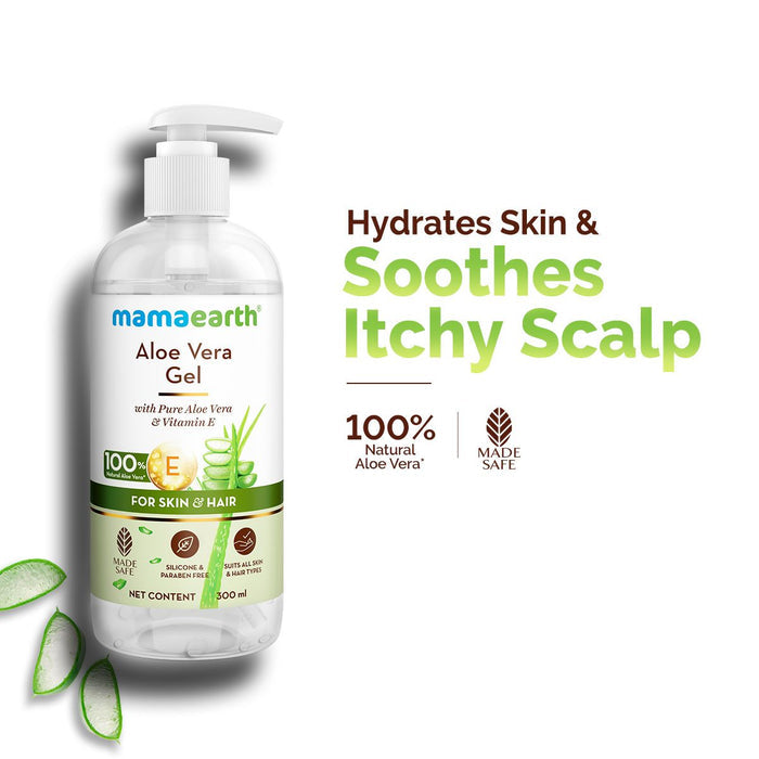 Aloe Vera Gel for Skin and Hair - 300ml