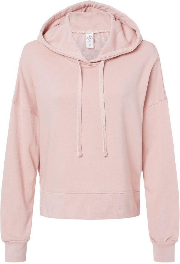 Alternative Women's Eco-Washed Terry Hooded Sweatshirt