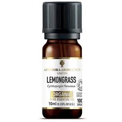 Amphora Aromatics Lemongrass Organic  EO 10ml