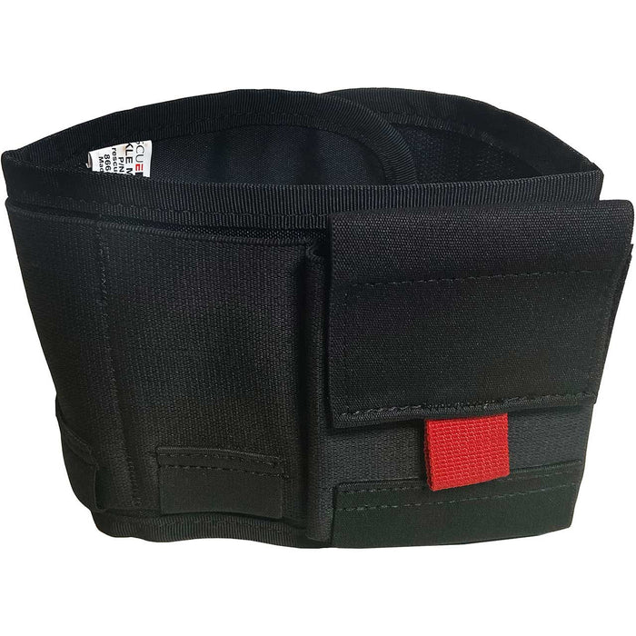 Rescue Essentials Ankle Medical Holster does not include medical products