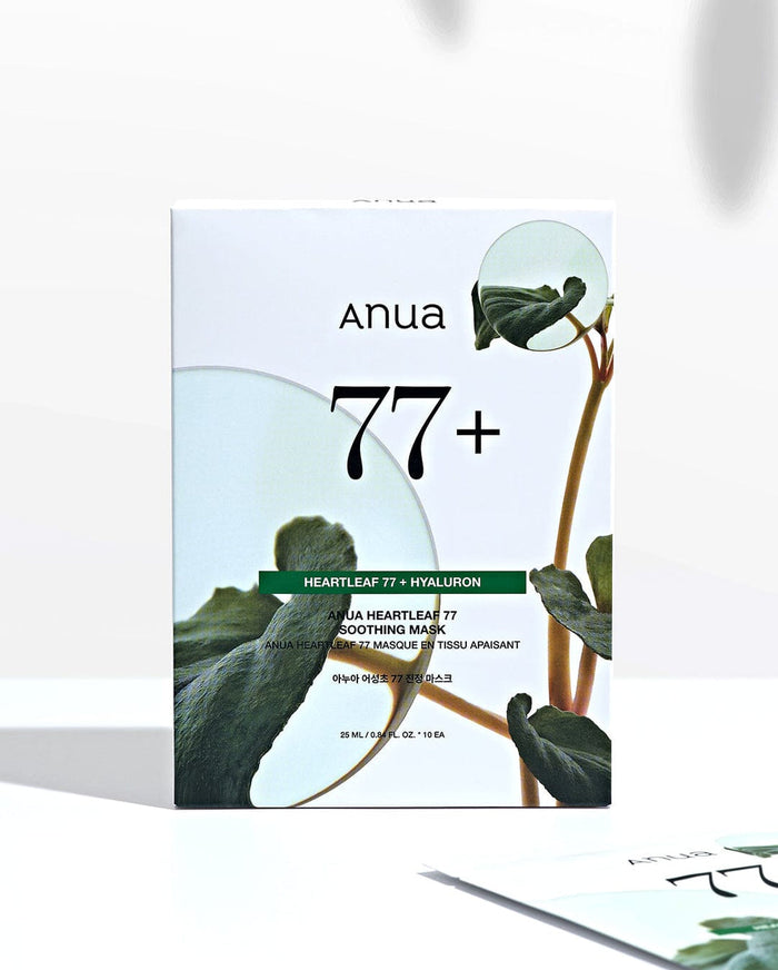 Anua Heartleaf 77 + Hyaluron Soothing Mask 1pk