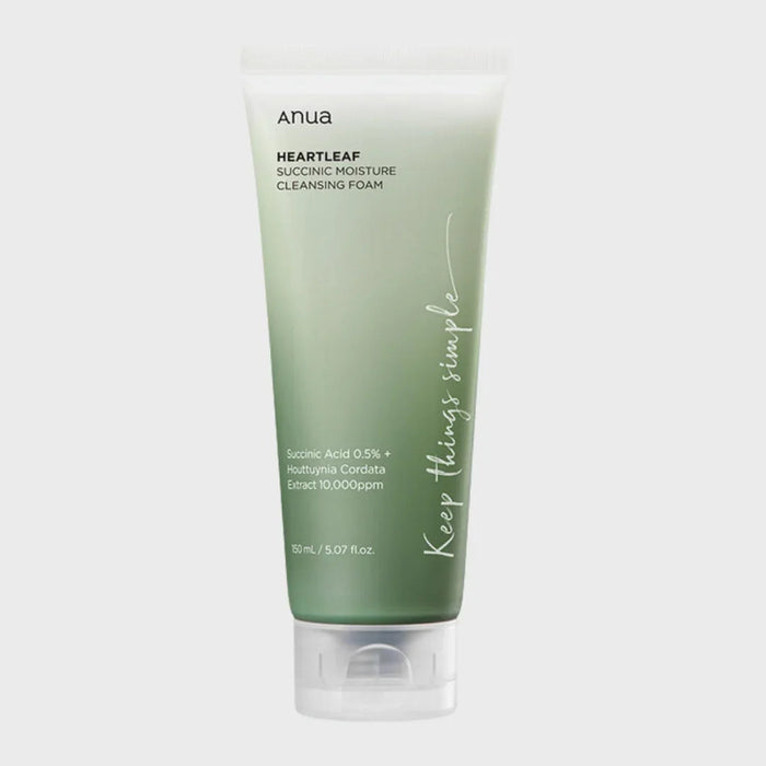 ANUAAnua Heartleaf Succinic Moisture Cleansing Foam 150mlMood Arabia8809640733659