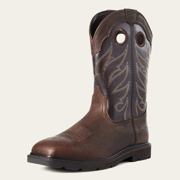 Ariat Men's Groundwork 11" EH Slip Resistant Western Boot Western Boots Ariat