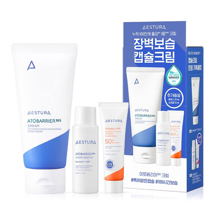 AESTURA Atobarrier 365 Cream 80ml Special Set Nudie Glow Australia