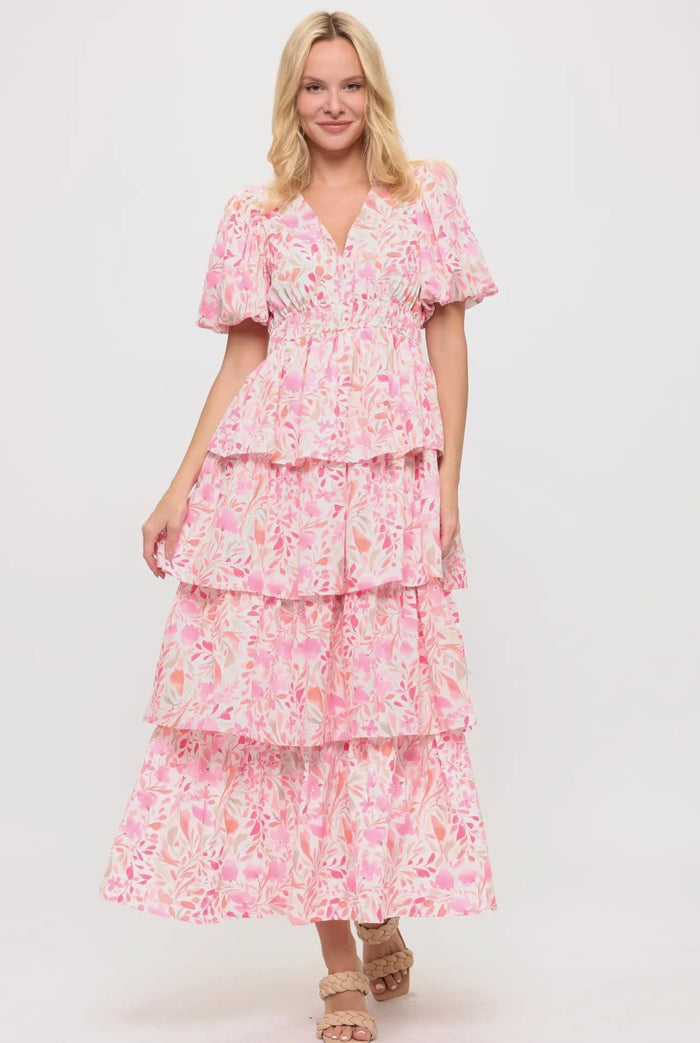 Aurora Ruffled Dress