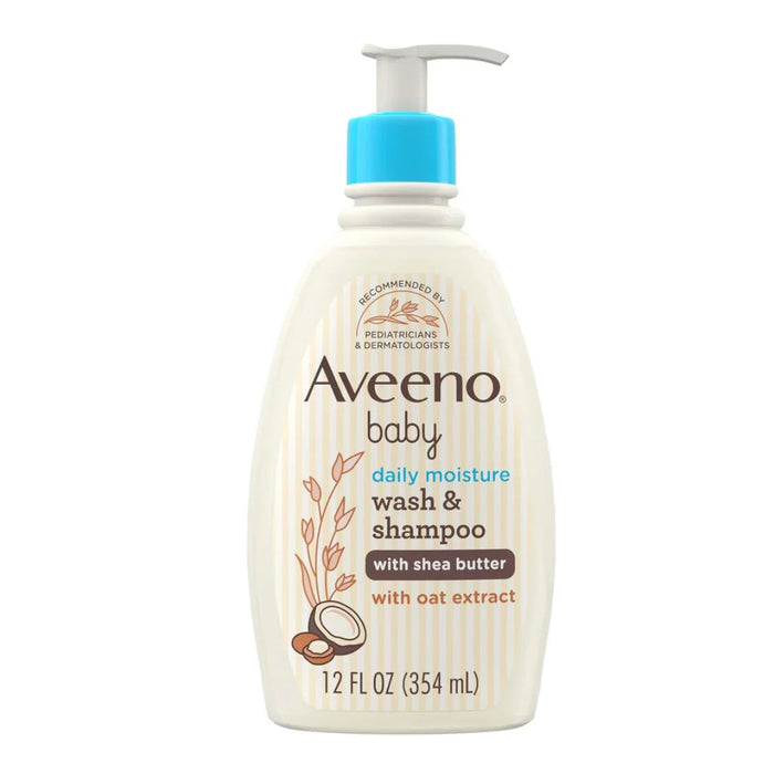 AveenoAveeno Baby Daily Moisturizing 2-in-1 Wash & Shampoo 354mlMood Arabia