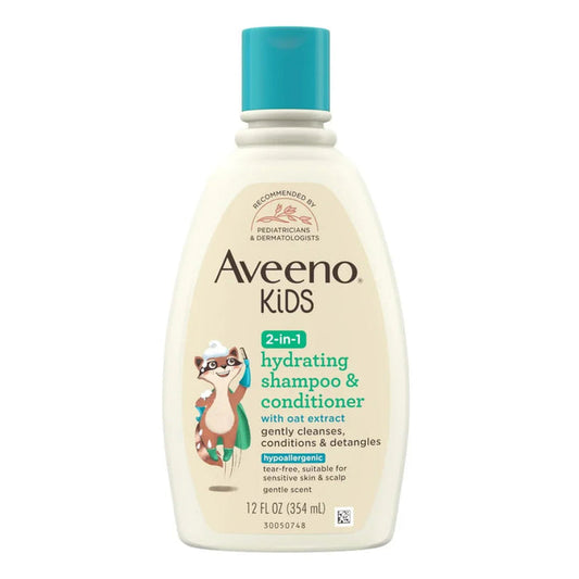 AveenoAveeno Kids 2 in 1 Hydrating Shampoo & Conditioner 354mlMood Arabia