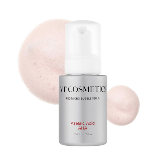 VT Cosmetics AZ AHA Red Micro Bubble Serum Nudie Glow Australia